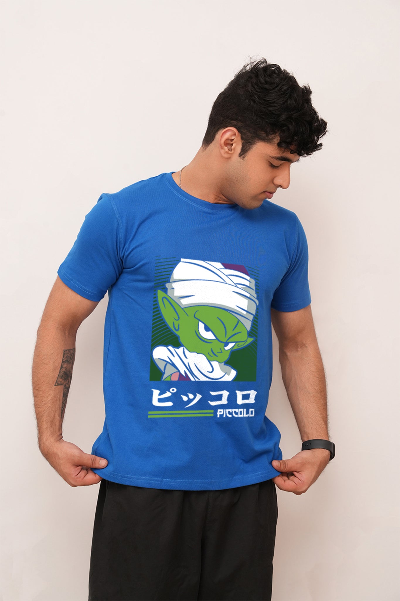 Anime Dragon Green  Printed Tshirt