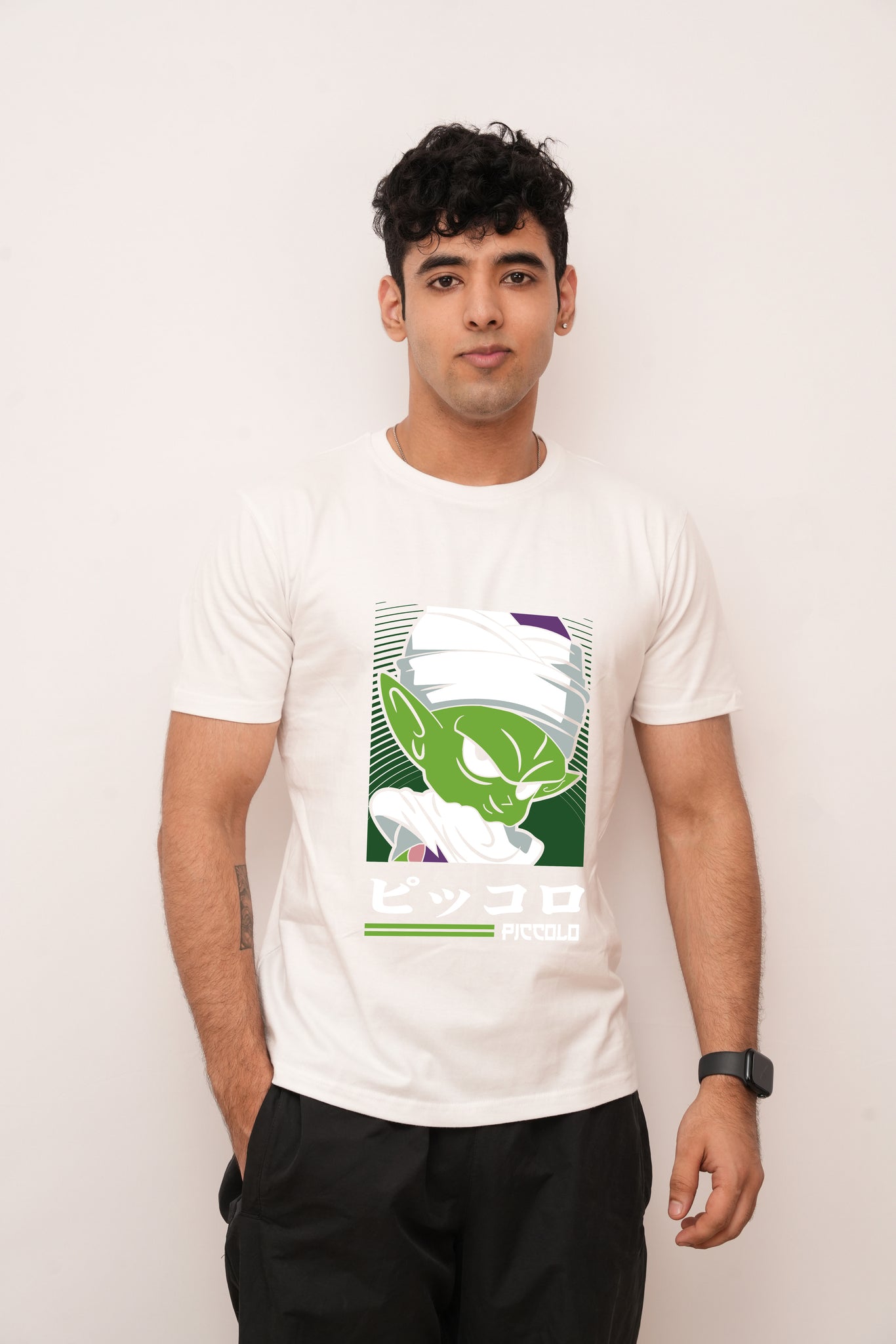 Anime Dragon Green  Printed Tshirt