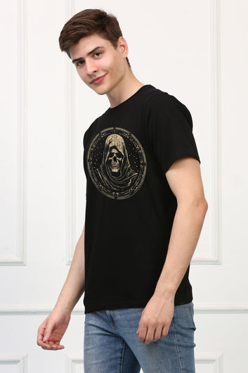 Death 1 Oversized  Printed Tshirt