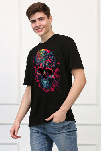 Death 20 Oversized  Printed Tshirt