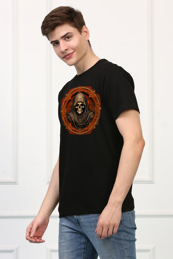 Death 3 Oversized  Printed Tshirt