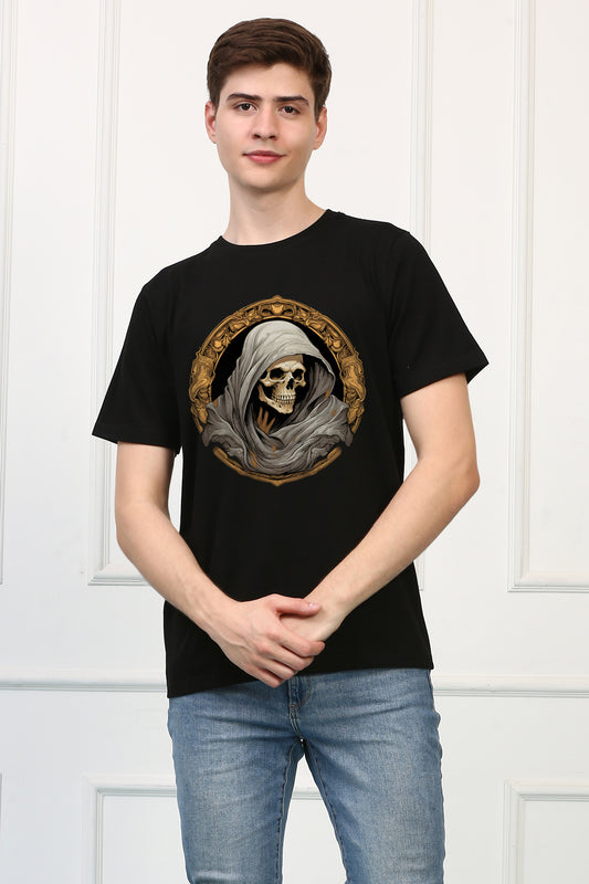 Death 8 Oversized  Printed Tshirt