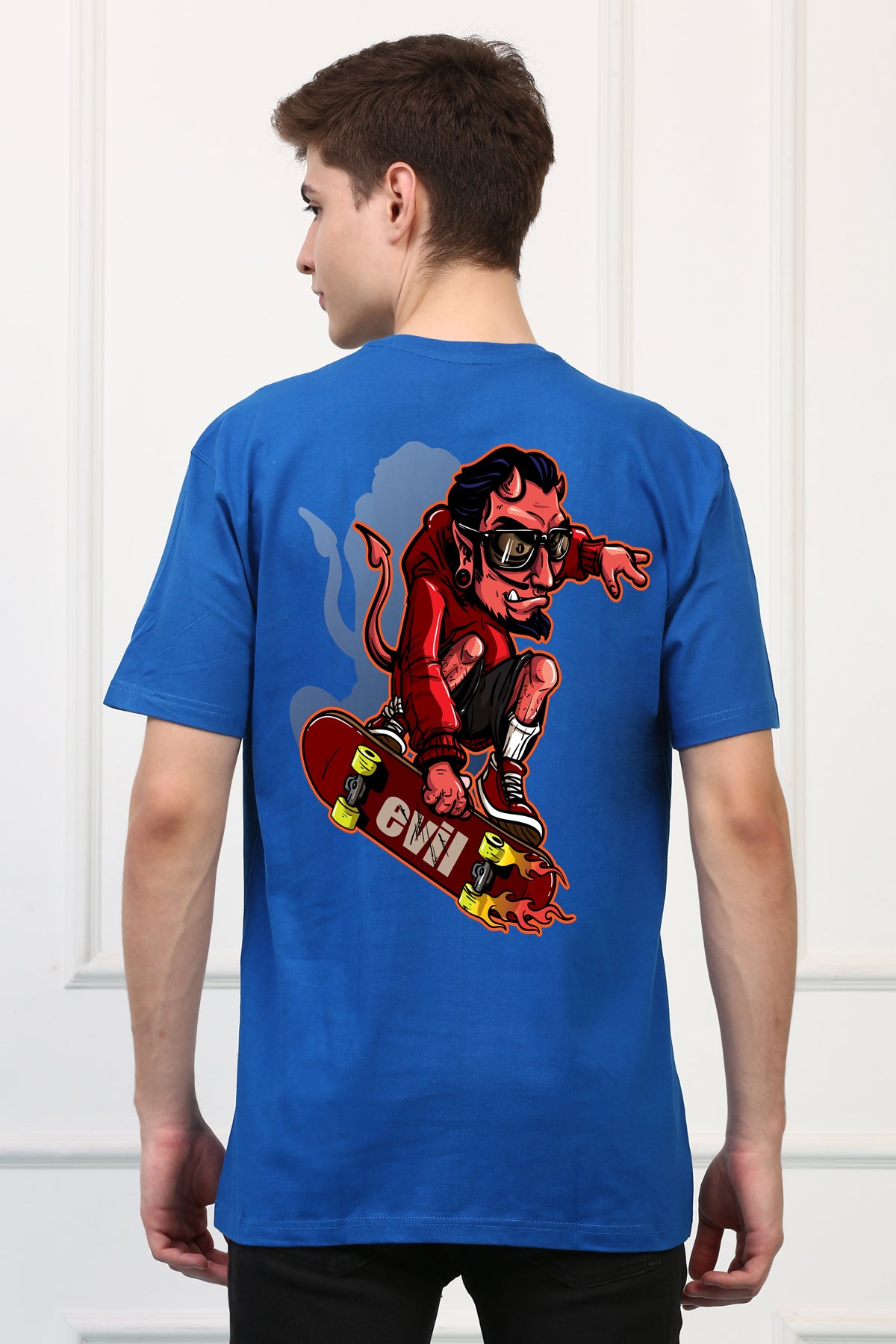 GRAFFITI Devil Oversized  Printed Tshirt