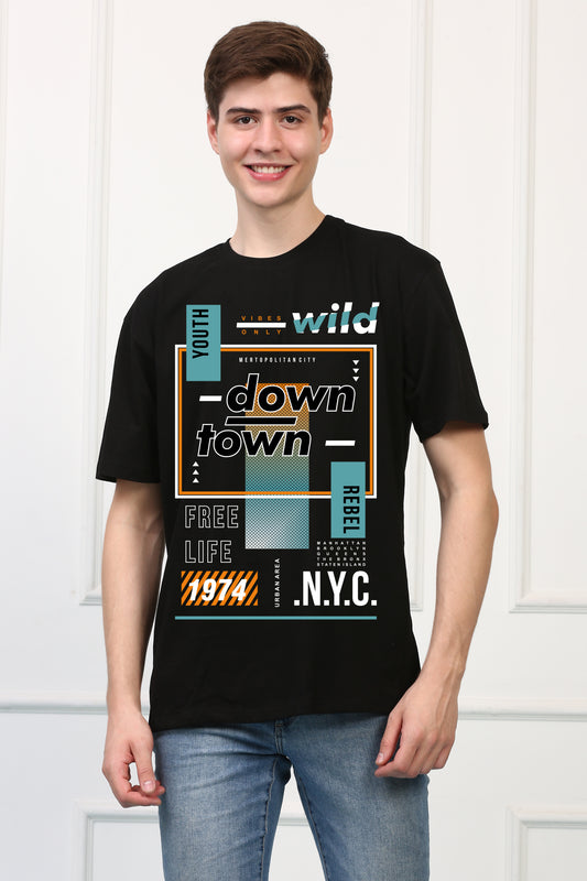 The Down Town Printed T shirt