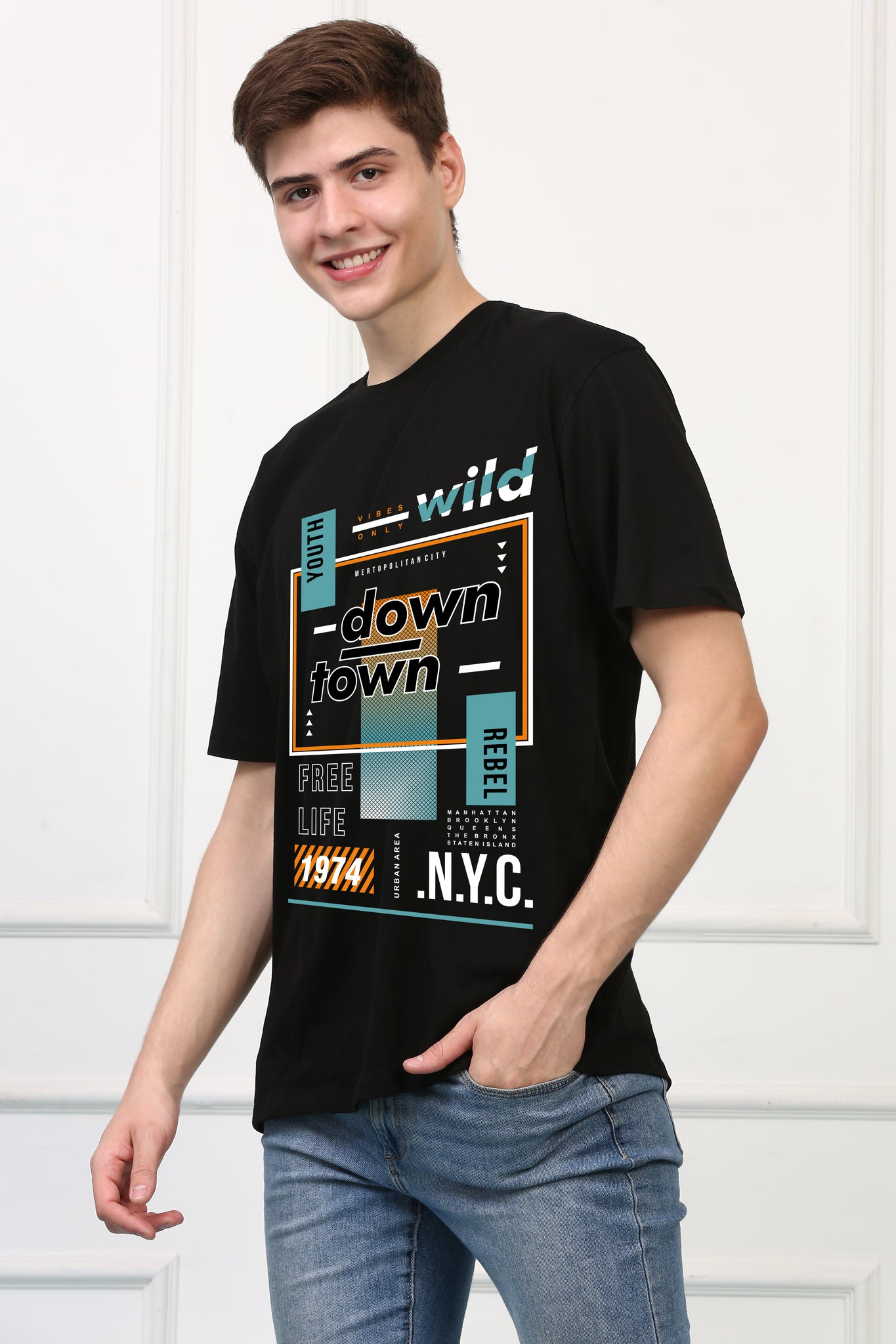 The Down Town Printed T shirt