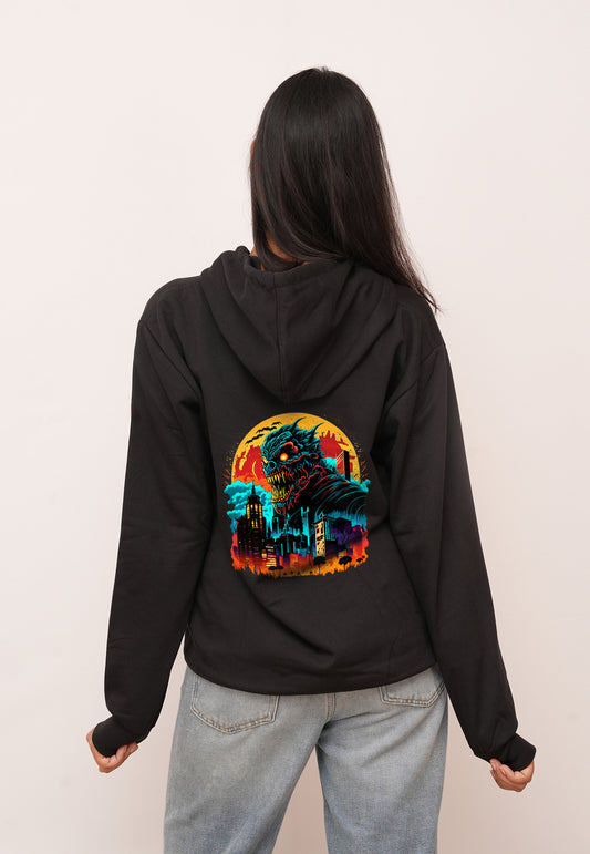 Graffitti Dragon Printed Hoodies