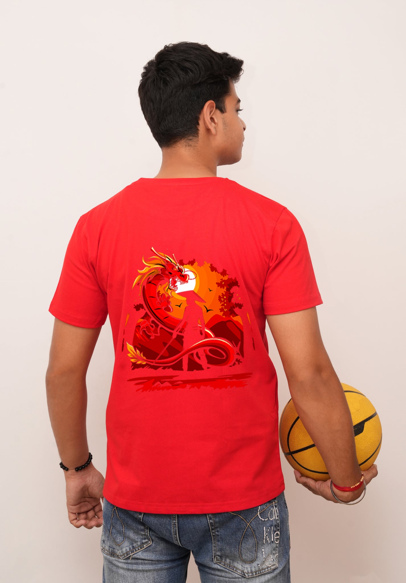 Anime Dragon  Printed Tshirt