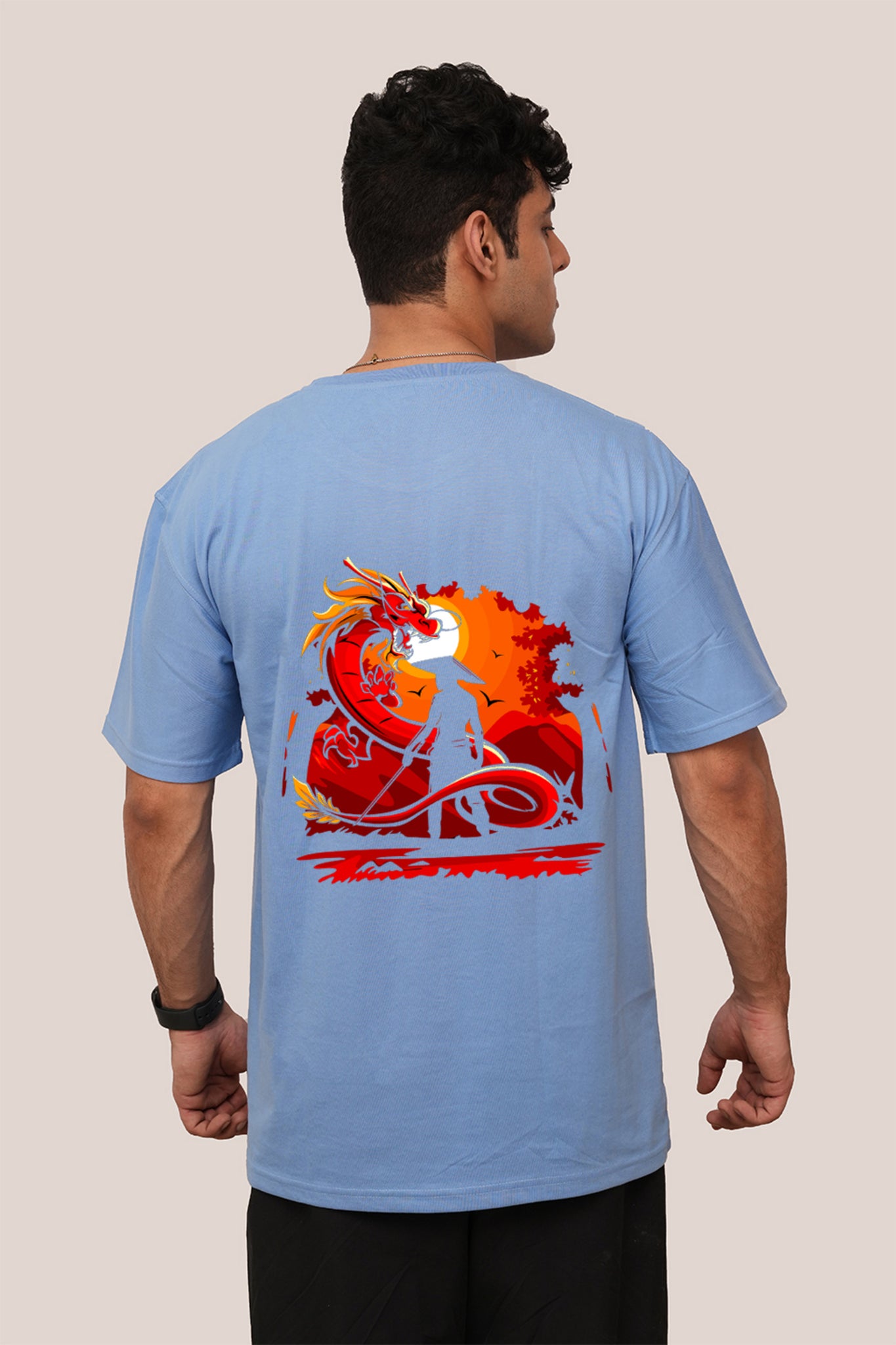 Anime Dragon  Printed Tshirt