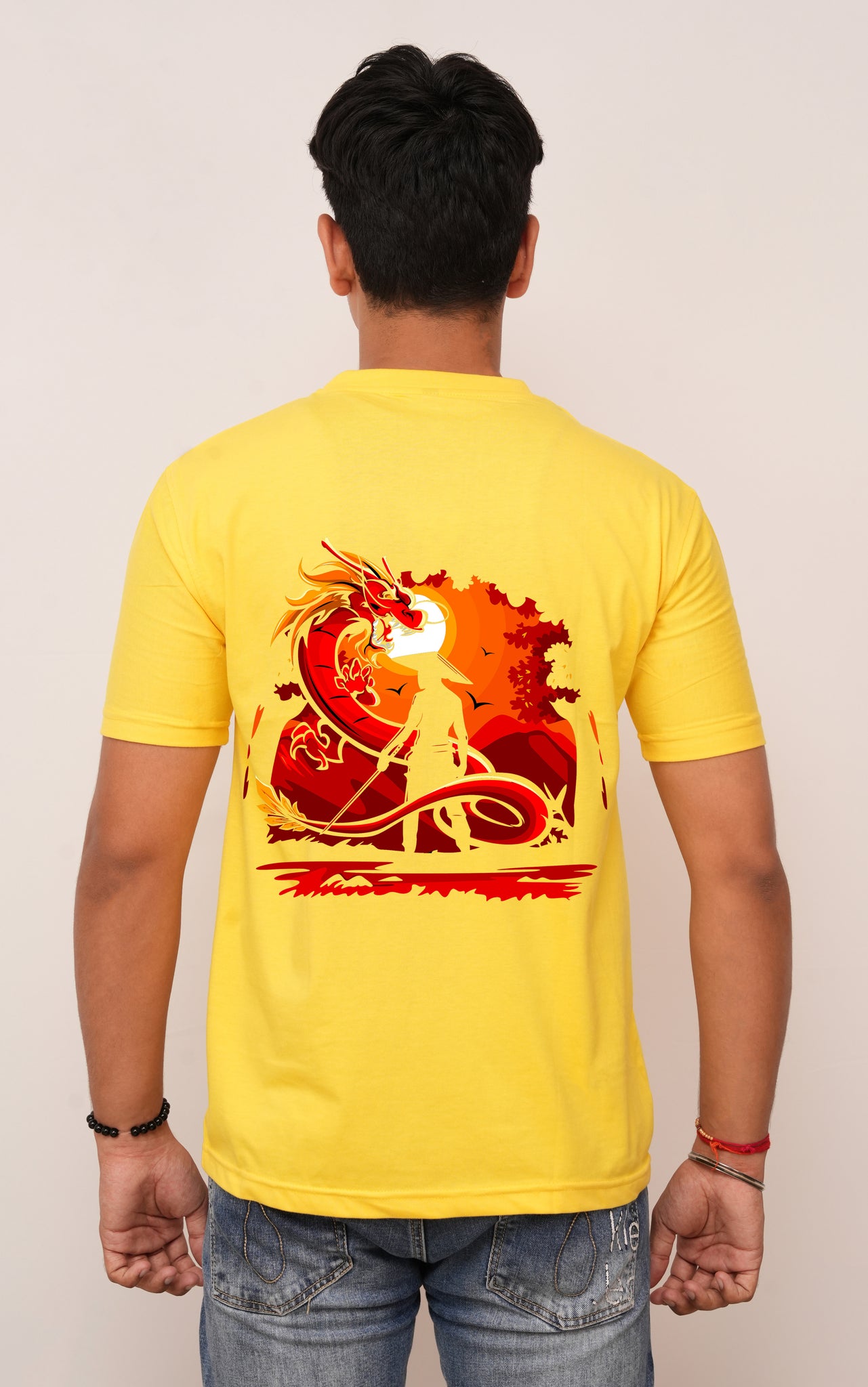 Anime Dragon  Printed Tshirt