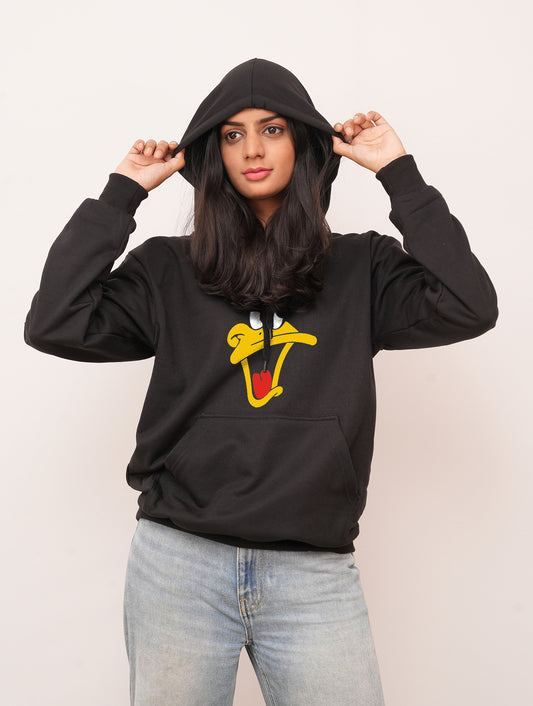 Cartoon Duck  Printed Hoodies