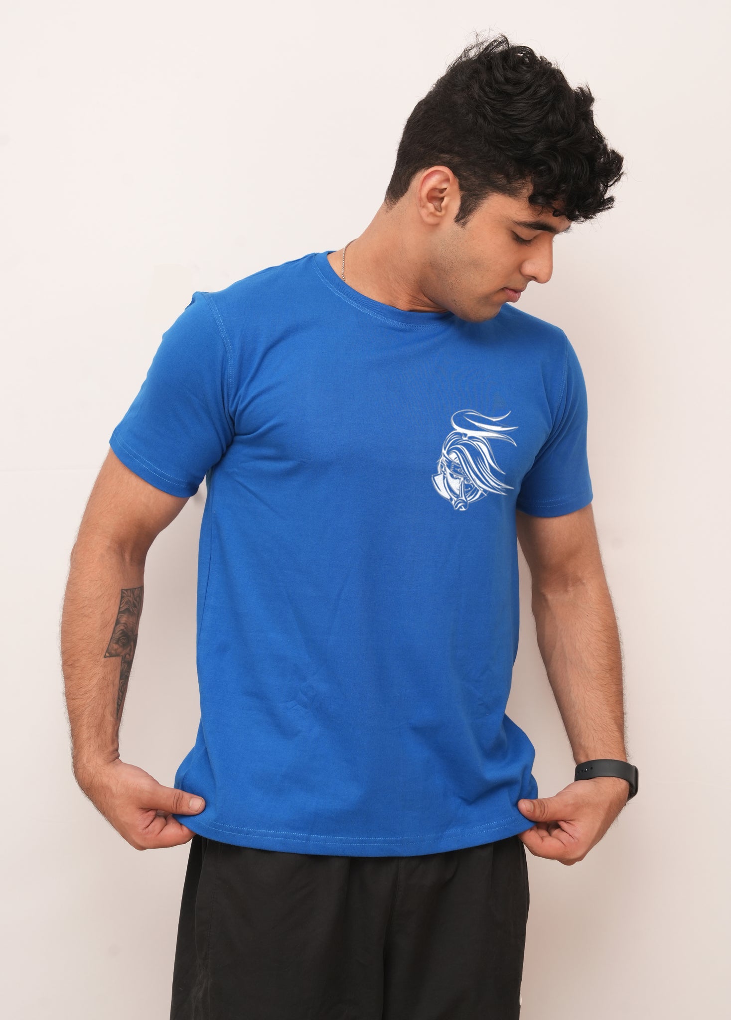 Anime people-anime-fighter-inking printed tshirt