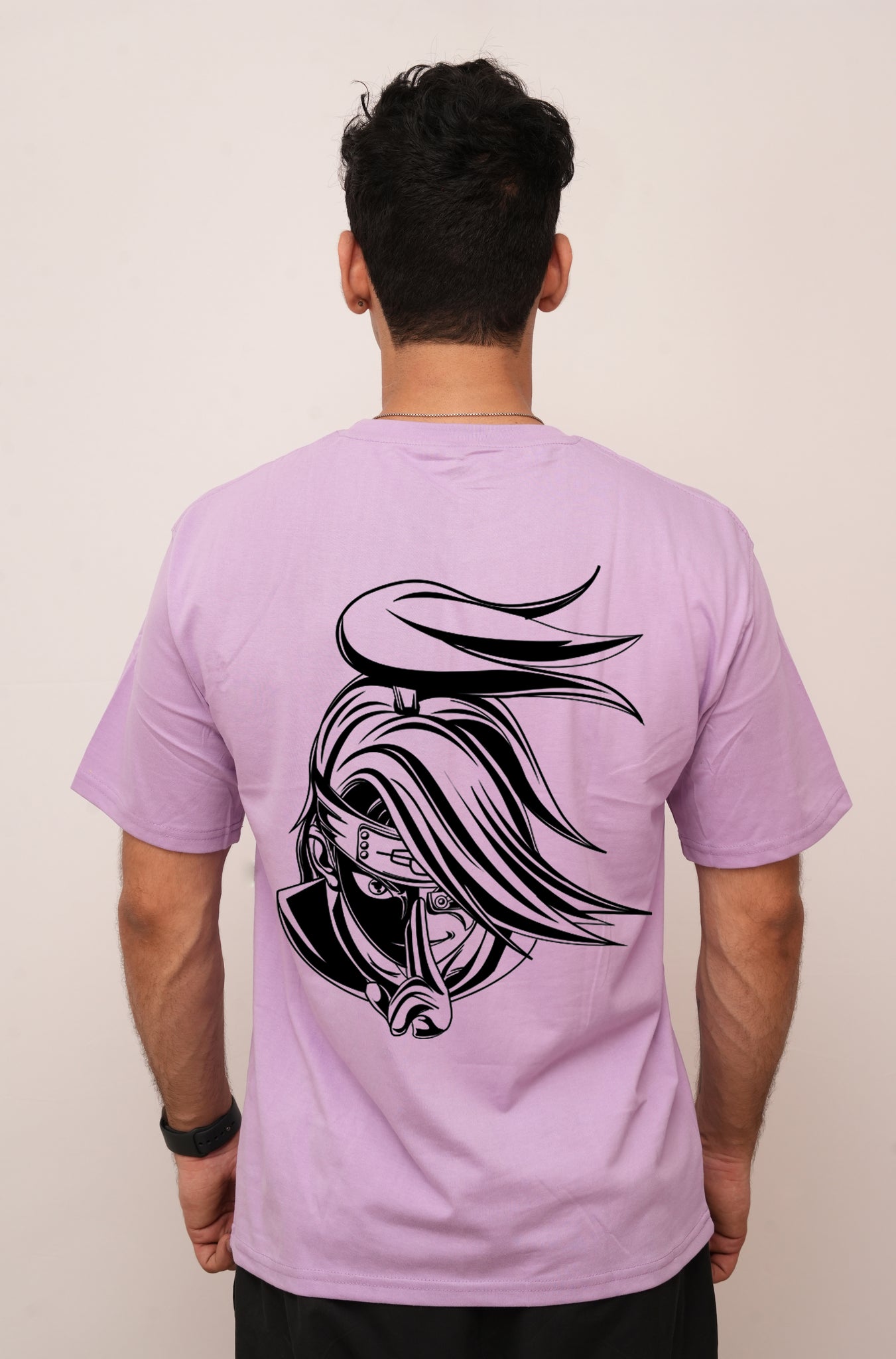 Anime people-anime-fighter-inking printed tshirt