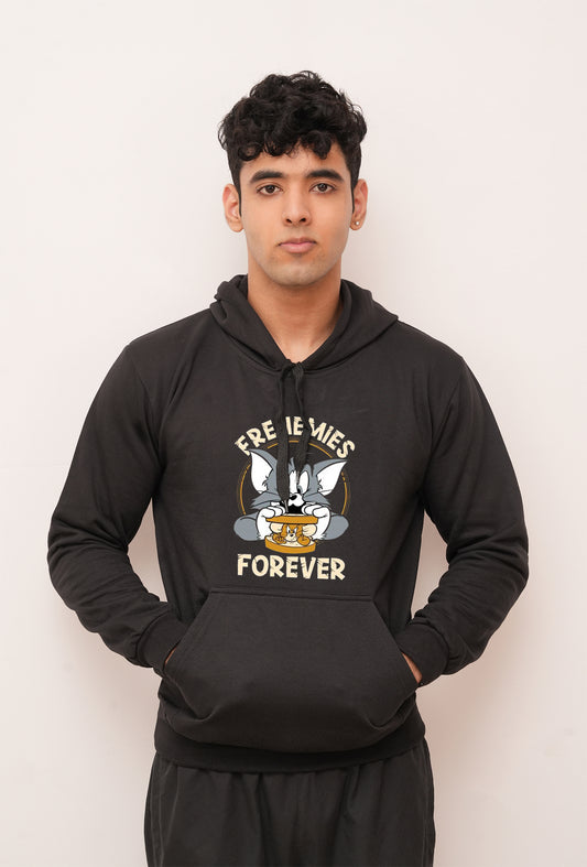 Cartoon Frenimies Forever Printed Hoodies