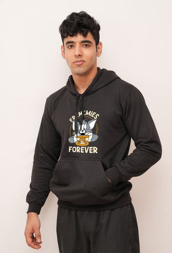 Cartoon Frenimies Forever Printed Hoodies