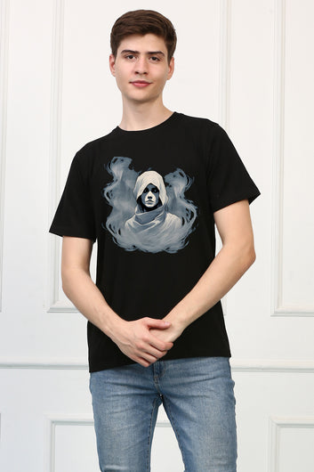 Ghost 14 Oversized  Printed Tshirt