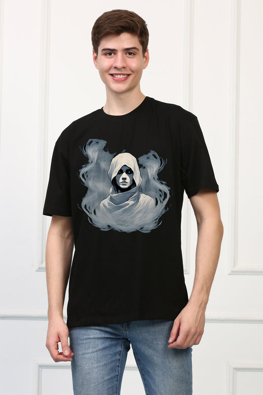 Ghost 14 Oversized  Printed Tshirt