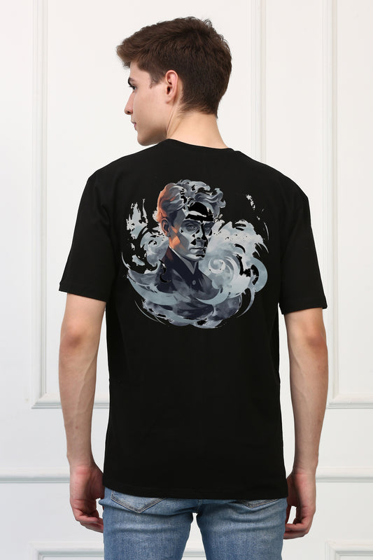 Ghost 1 Oversized  Printed Tshirt