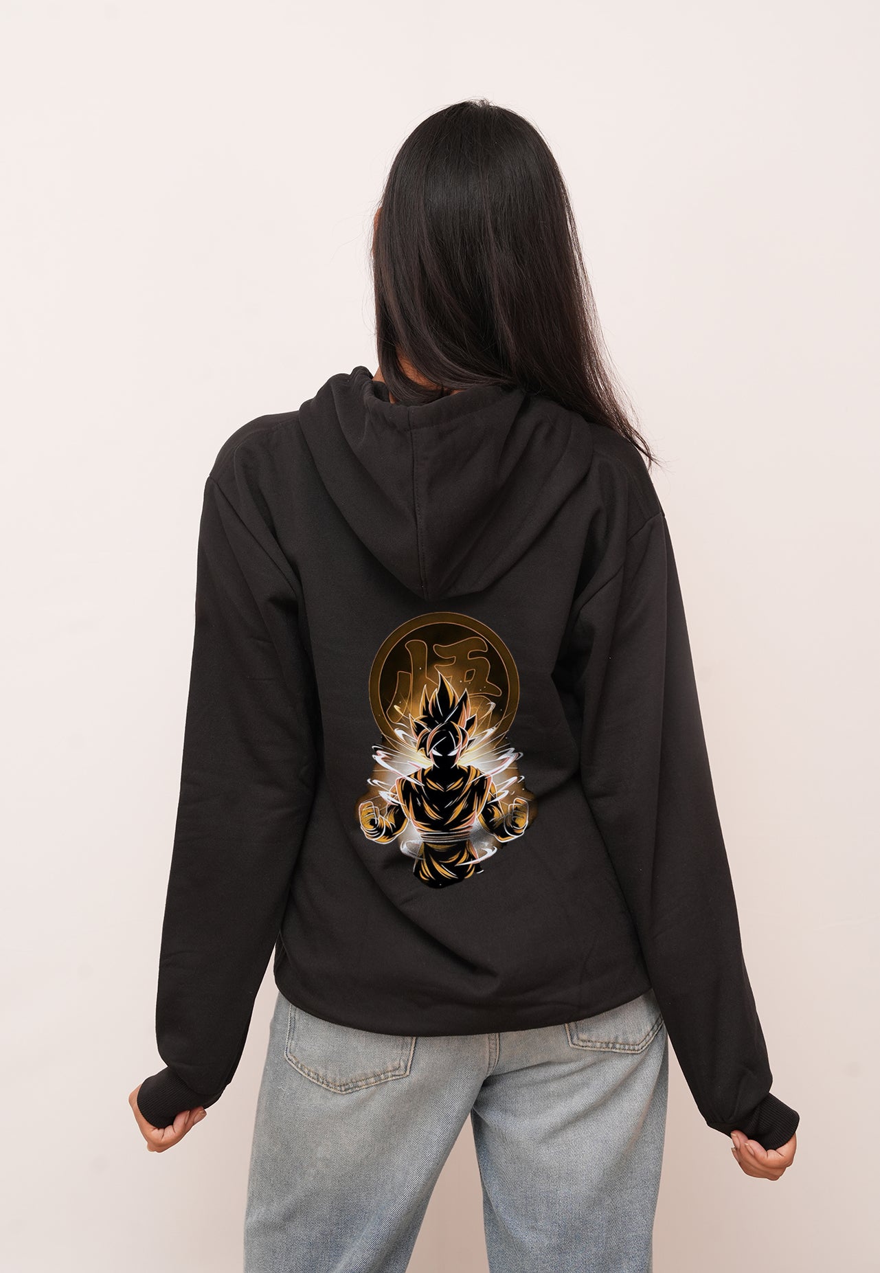 Anime Goku Strom  Printed Hoodies