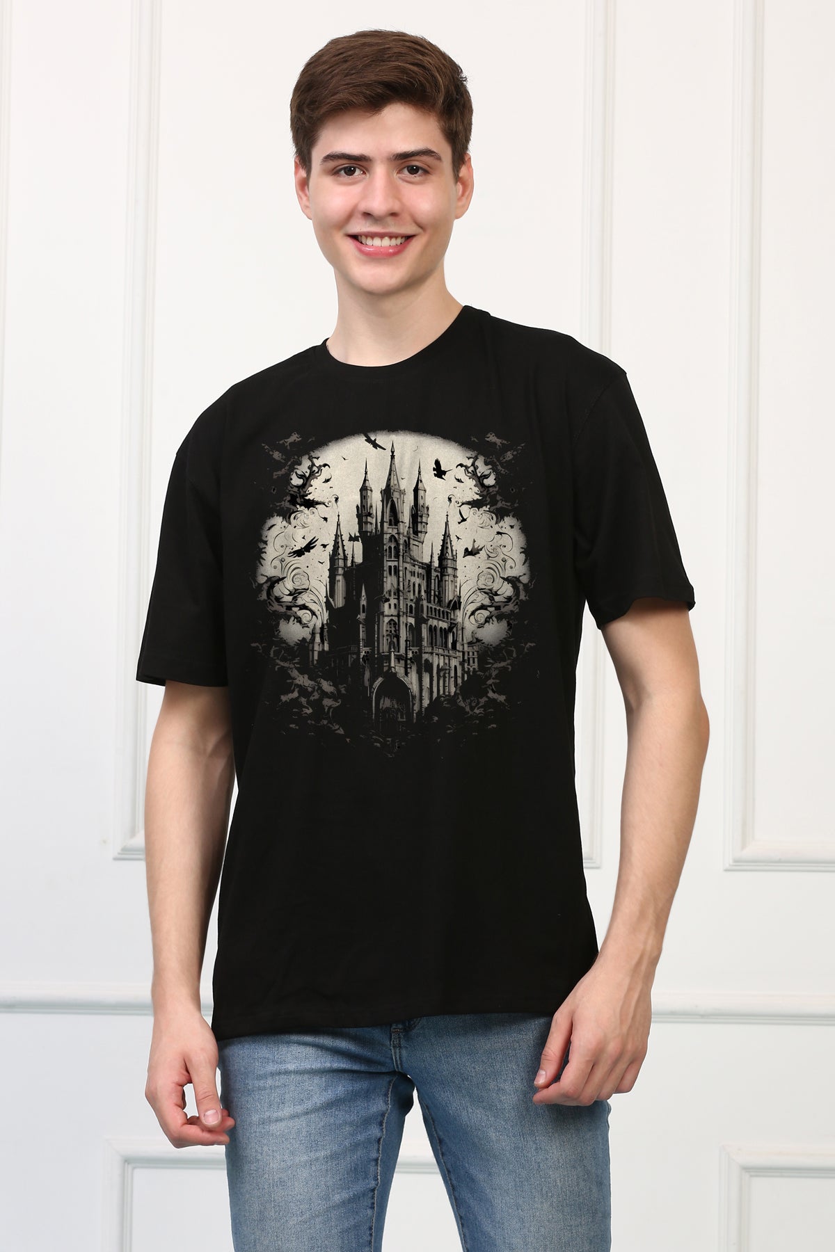 Gothic 12 Oversized  Printed Tshirt