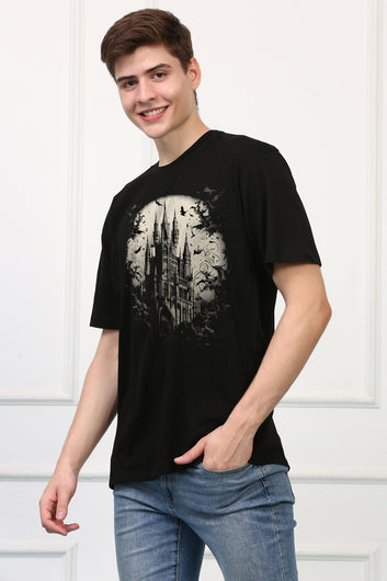 Gothic 12 Oversized  Printed Tshirt