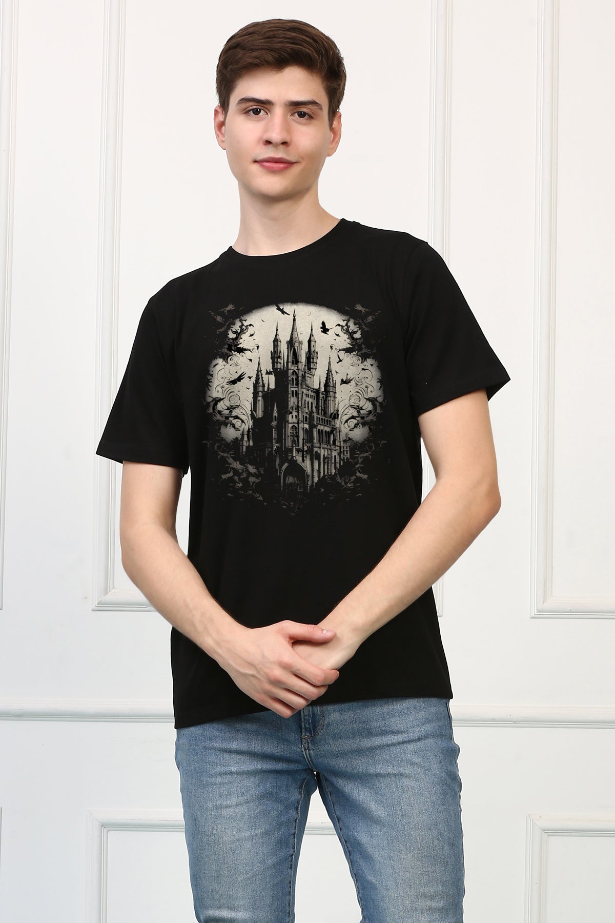 Gothic 12 Oversized  Printed Tshirt