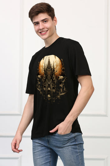 Gothic 13 Oversized  Printed Tshirt