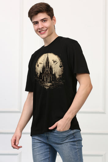 Gothic 15 Oversized  Printed Tshirt