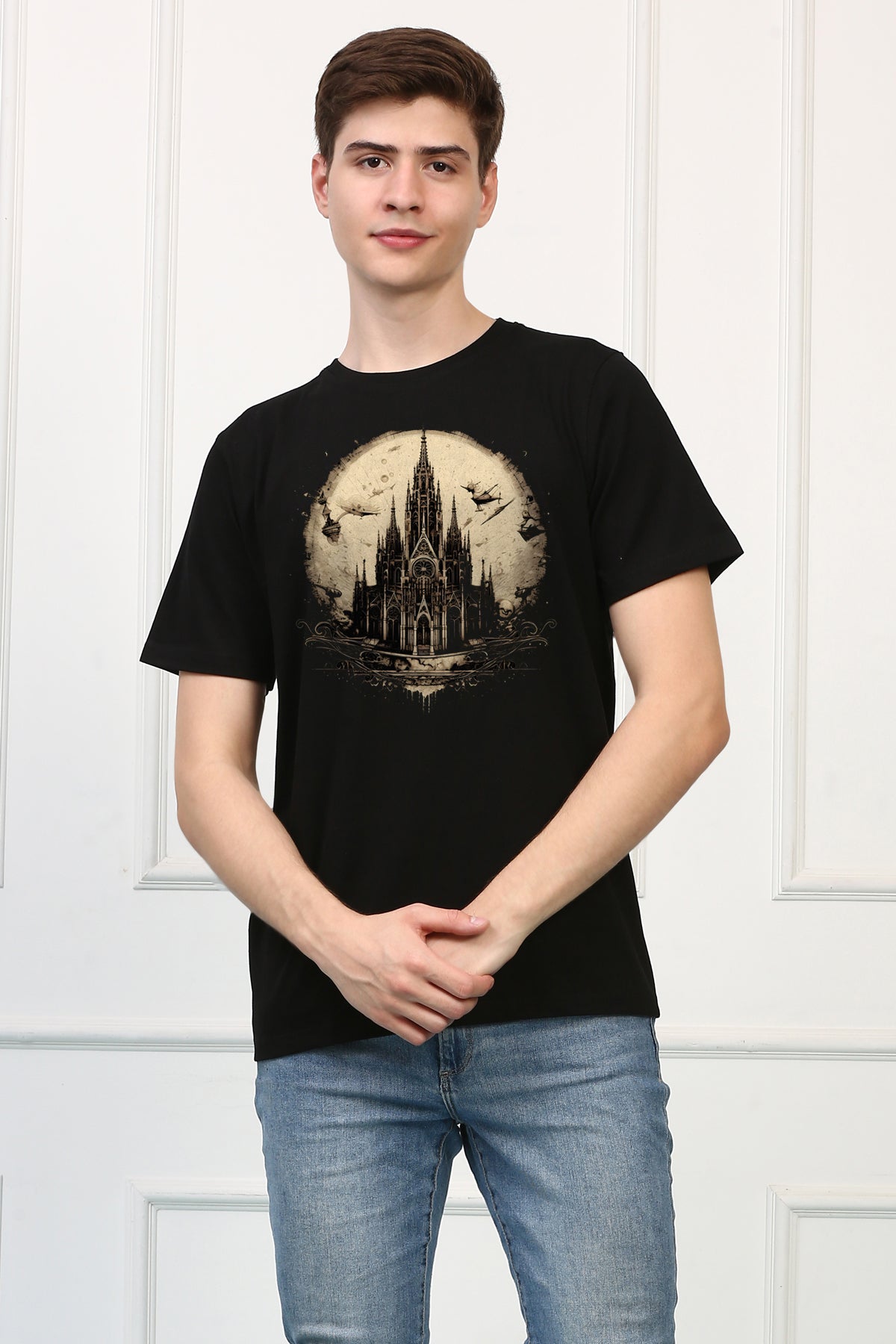 Gothic 15 Oversized  Printed Tshirt