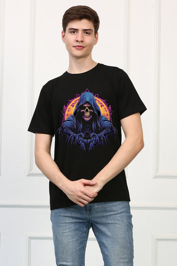 Grim 19 Oversized  Printed Tshirt