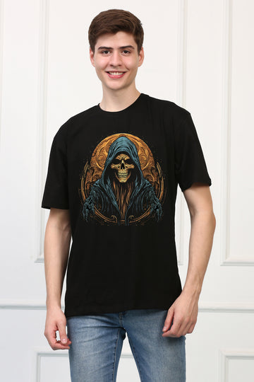 Grim Reaper 11 Oversized  Printed Tshirt