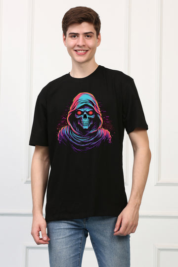 Grim Reaper 14 Oversized  Printed Tshirt