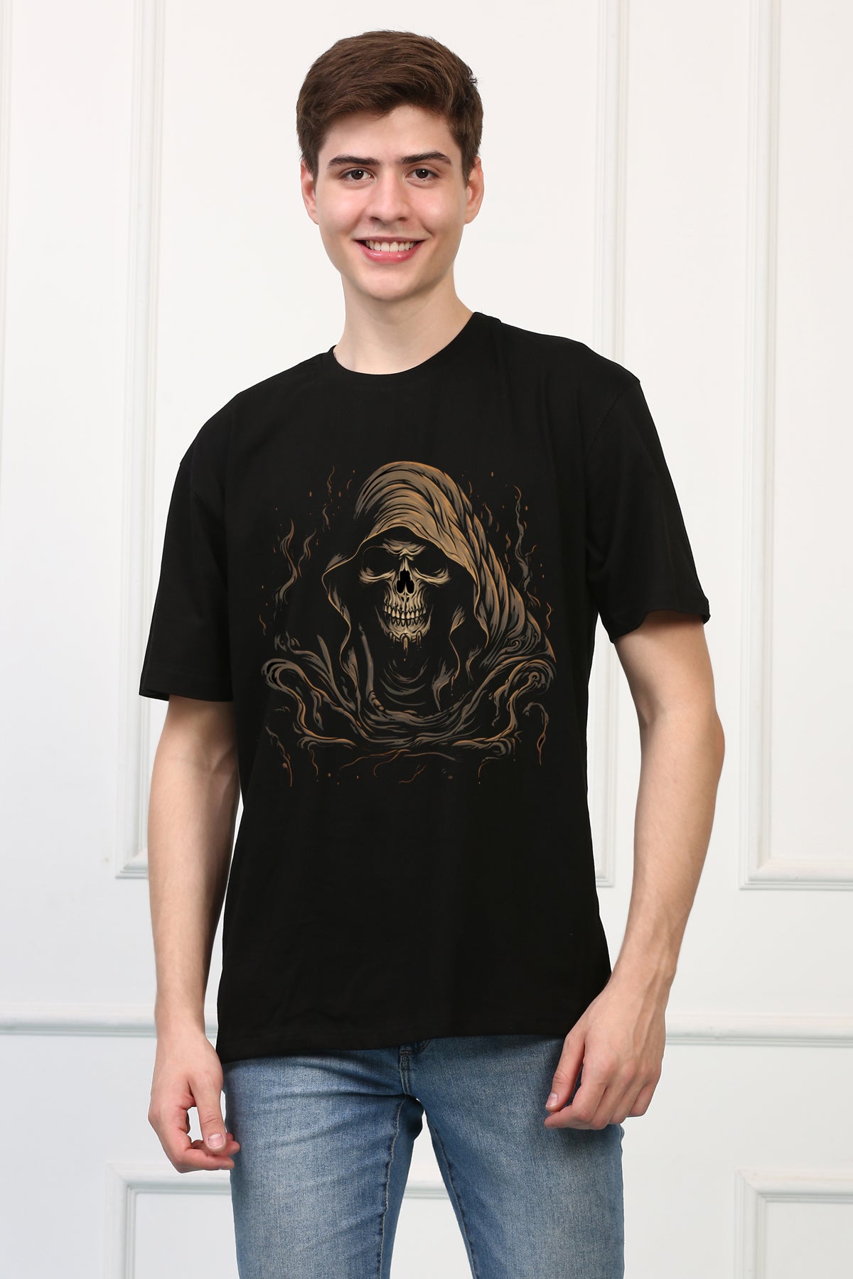 Grim Reaper 19 Oversized  Printed Tshirt
