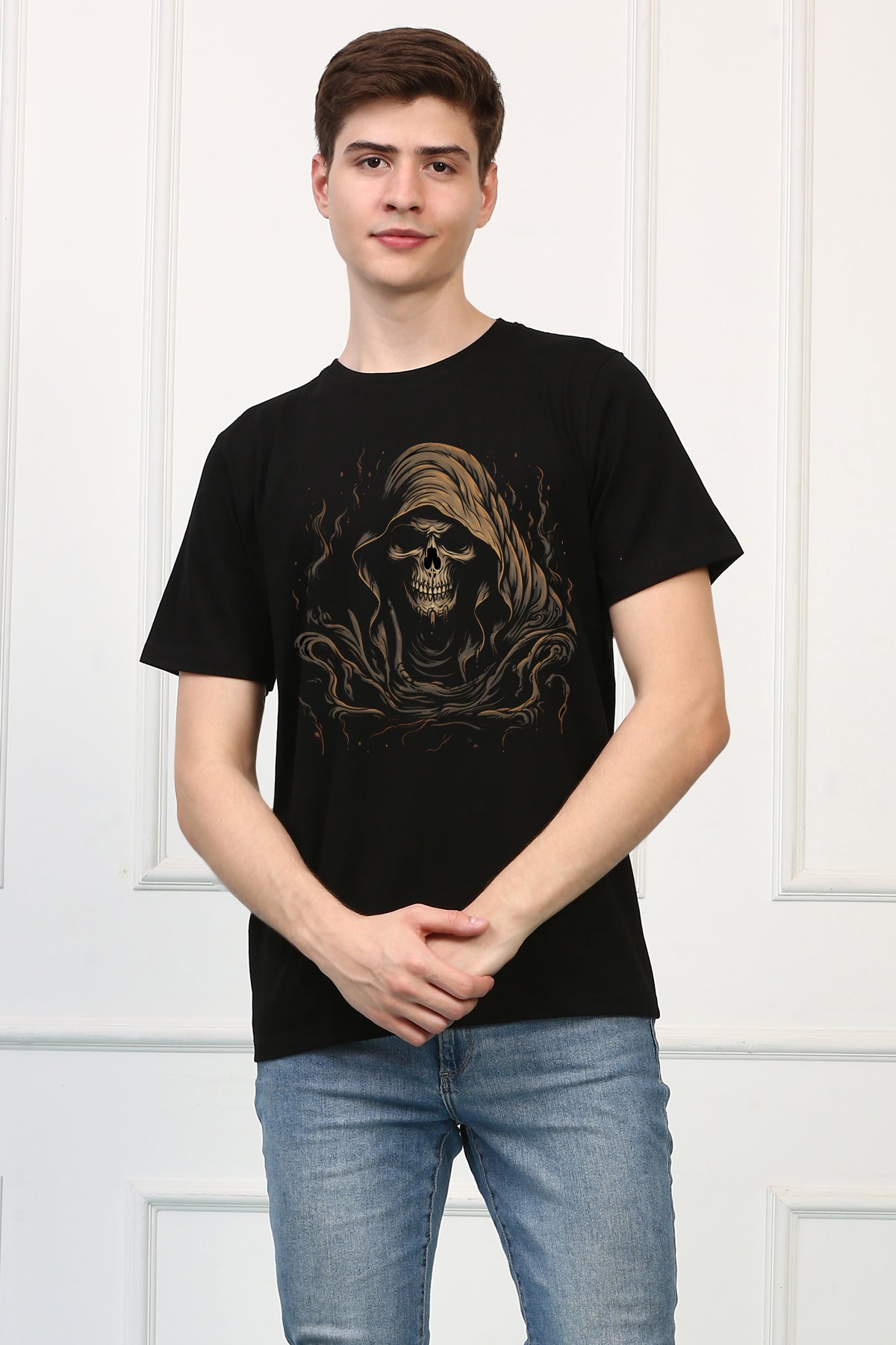 Grim Reaper 19 Oversized  Printed Tshirt