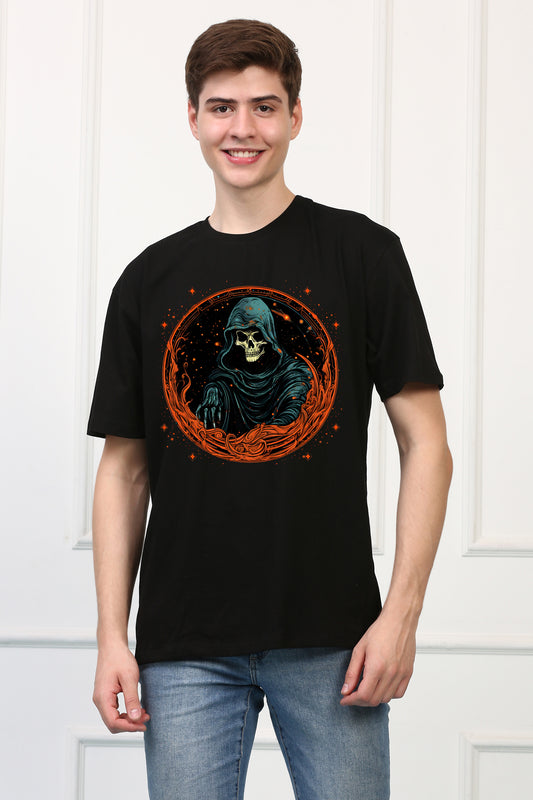 Grim Reaper 23 Oversized  Printed Tshirt