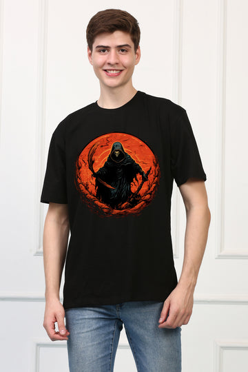 Grim Reaper 24 Oversized  Printed Tshirt