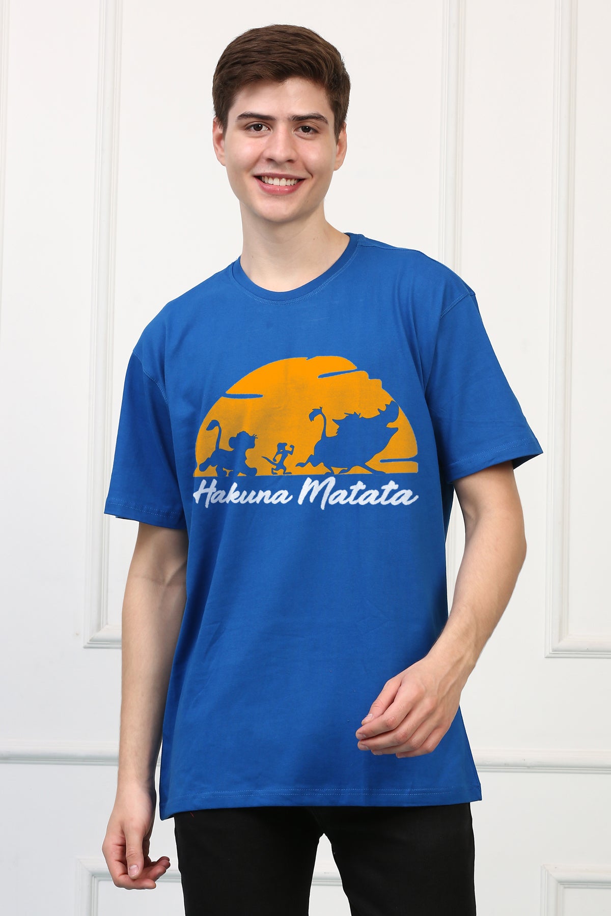 Oversized Hakuna Matata Printed Tshirt