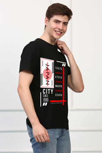 Japan City Printed T shirt