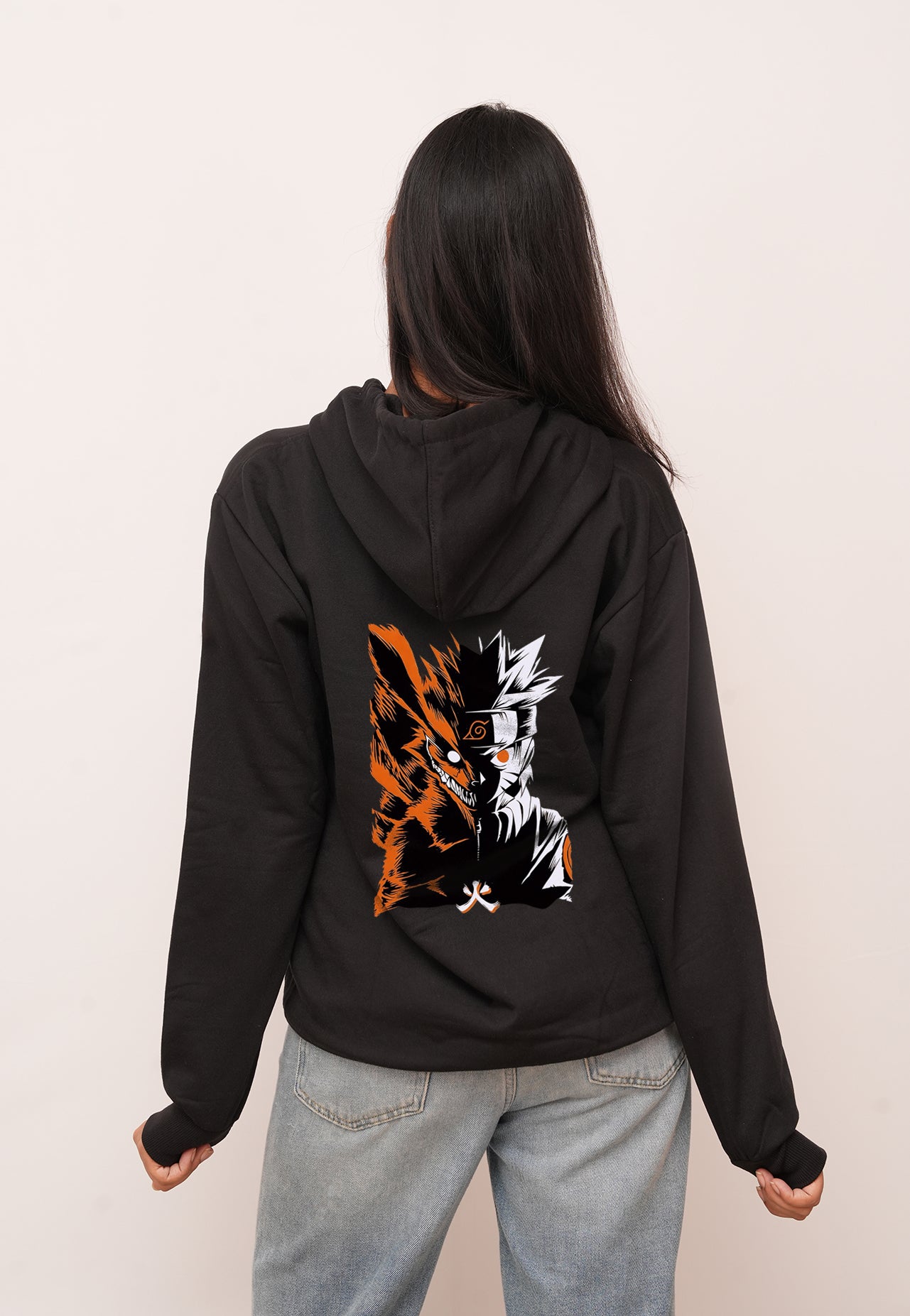 Anime Karama X Naruto  Printed Hoodies