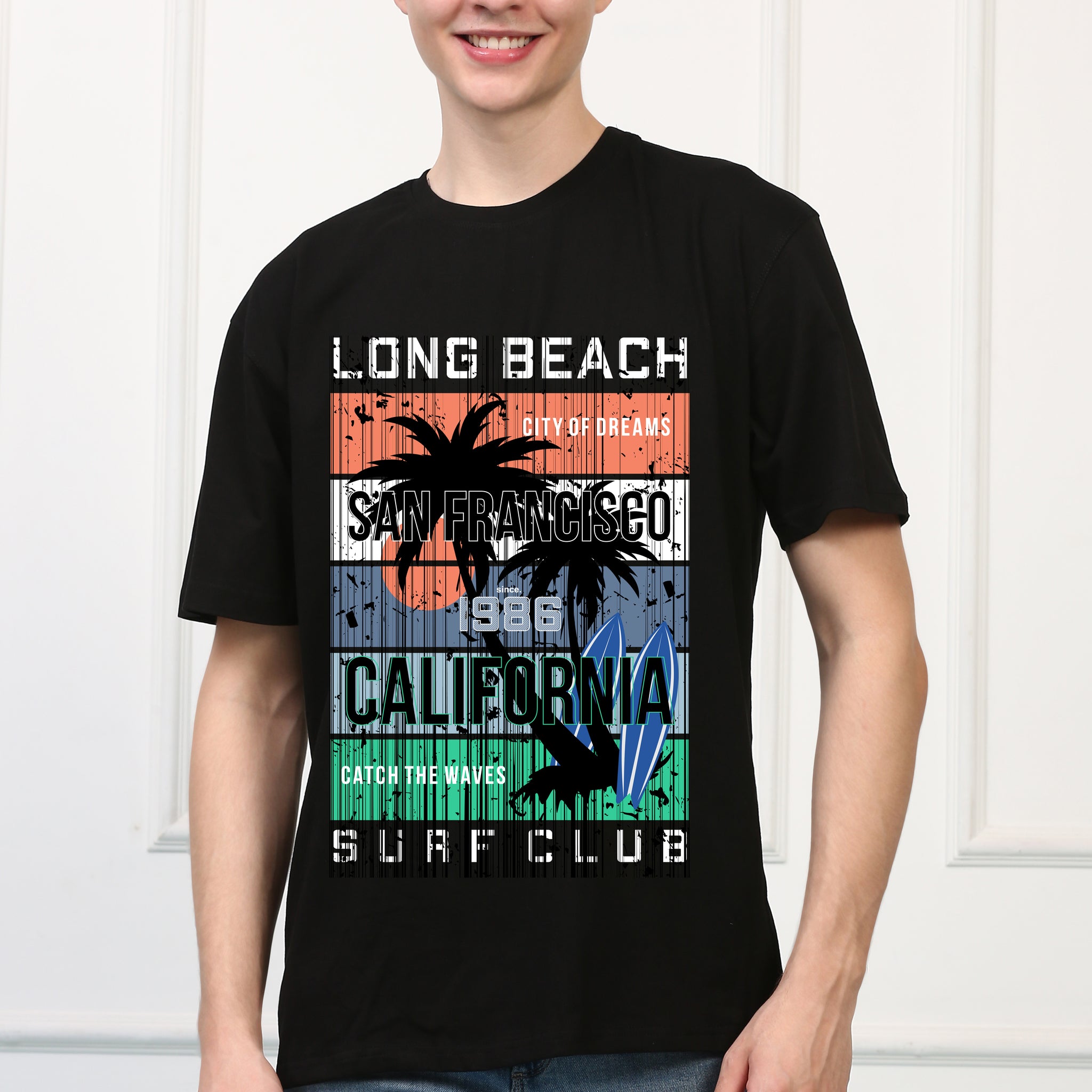 Long Beach Printed T shirt