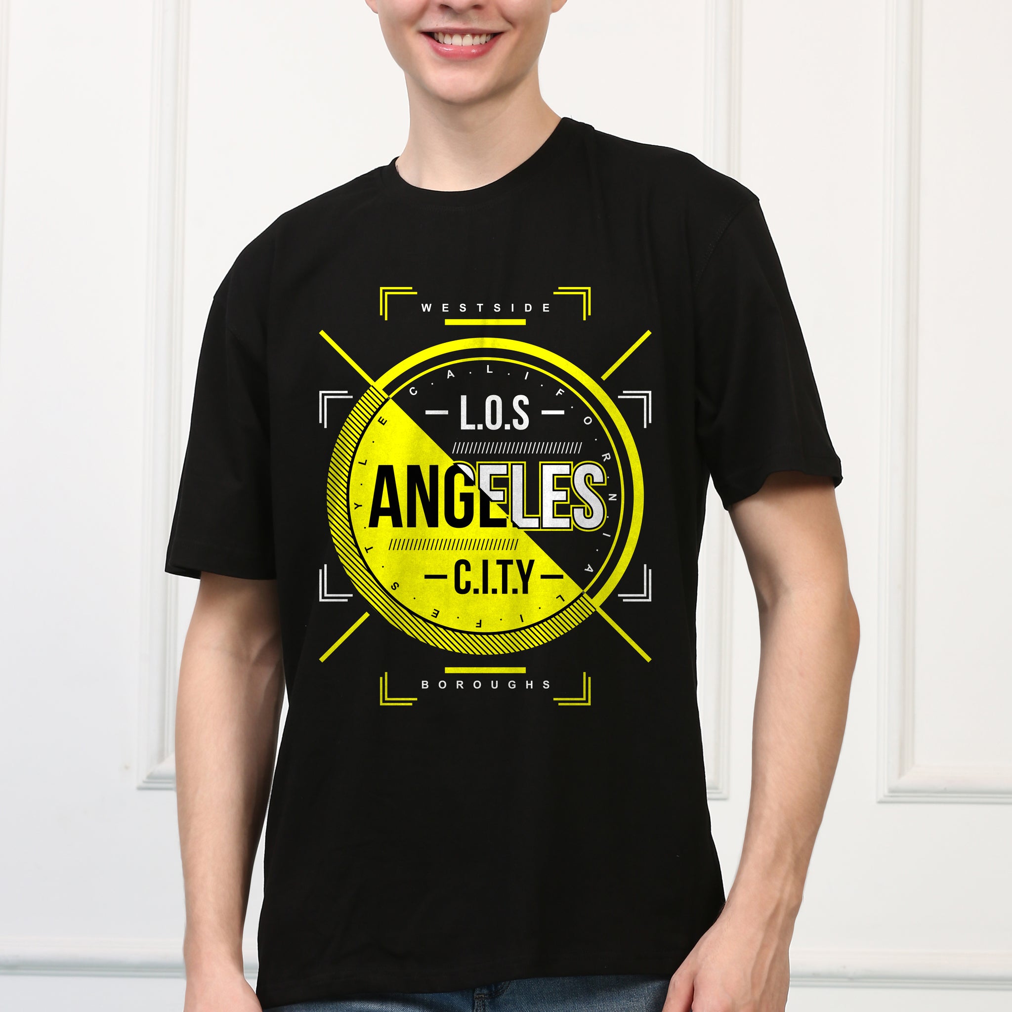 Los Angeles Printed T shirt