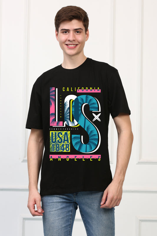 Los Angeles Printed T shirt