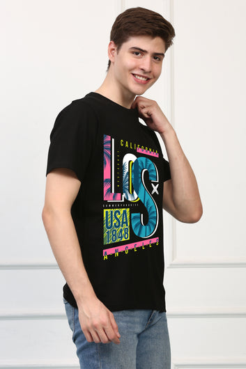 Los Angeles Printed T shirt