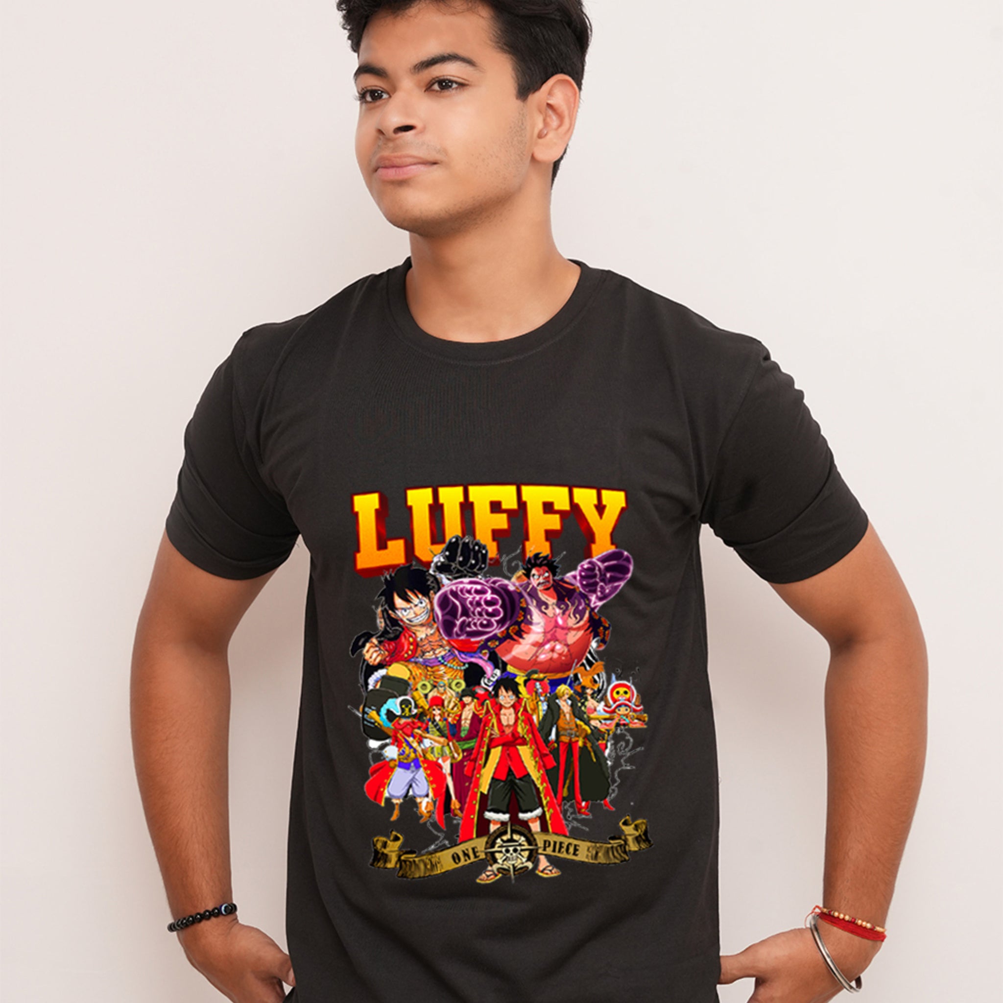 Anime Luffy Printed Tshirt