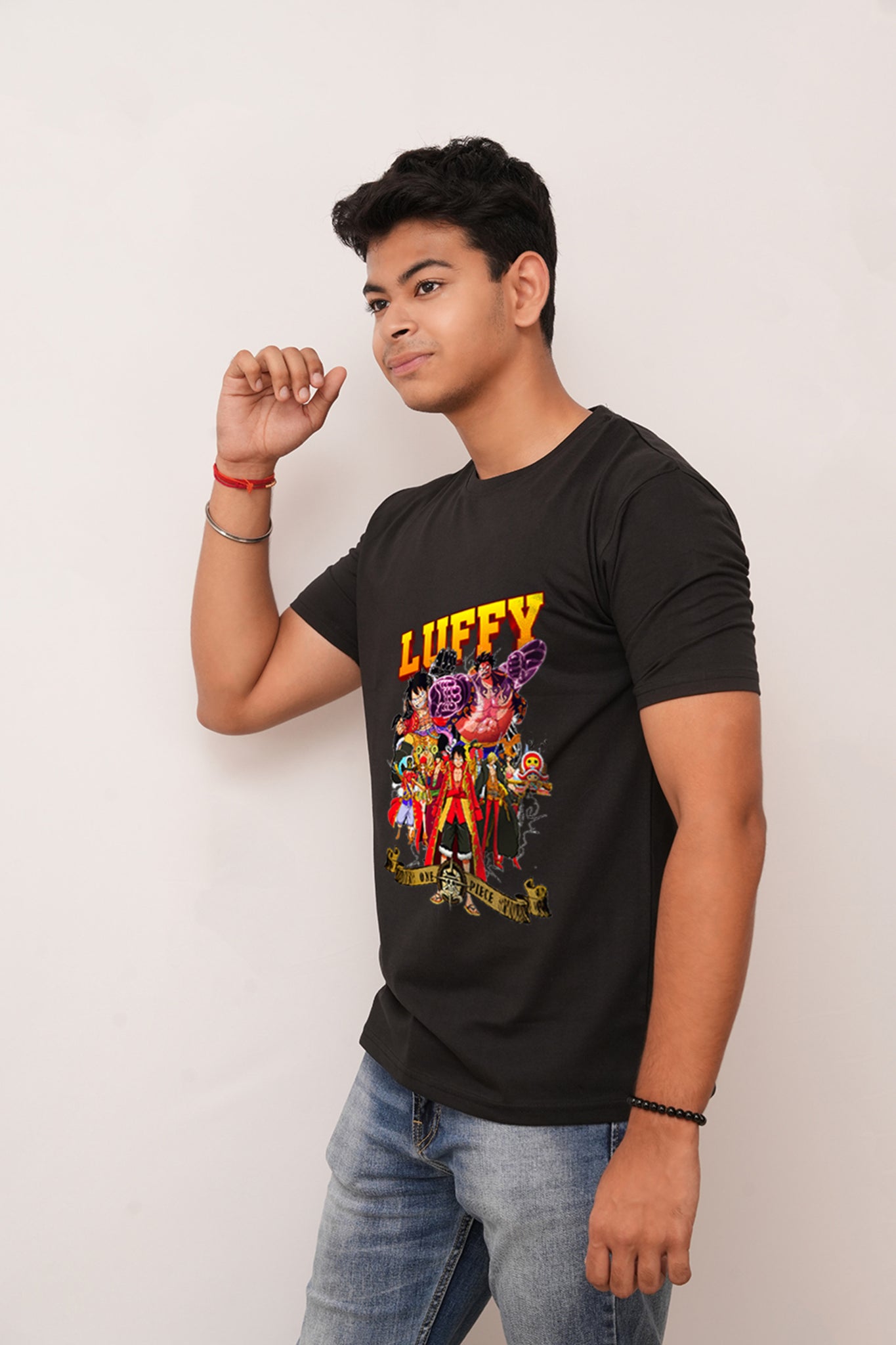 Anime Luffy Printed Tshirt