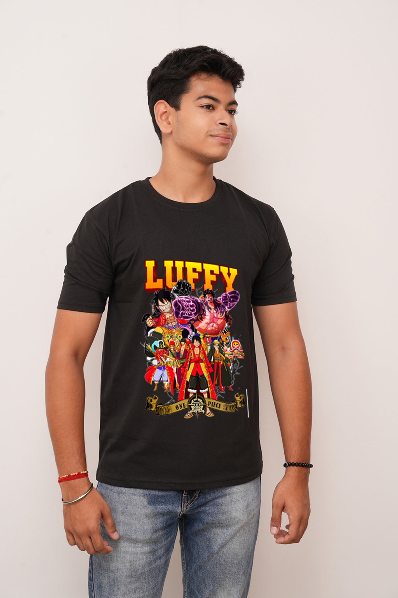 Anime Luffy Printed Tshirt