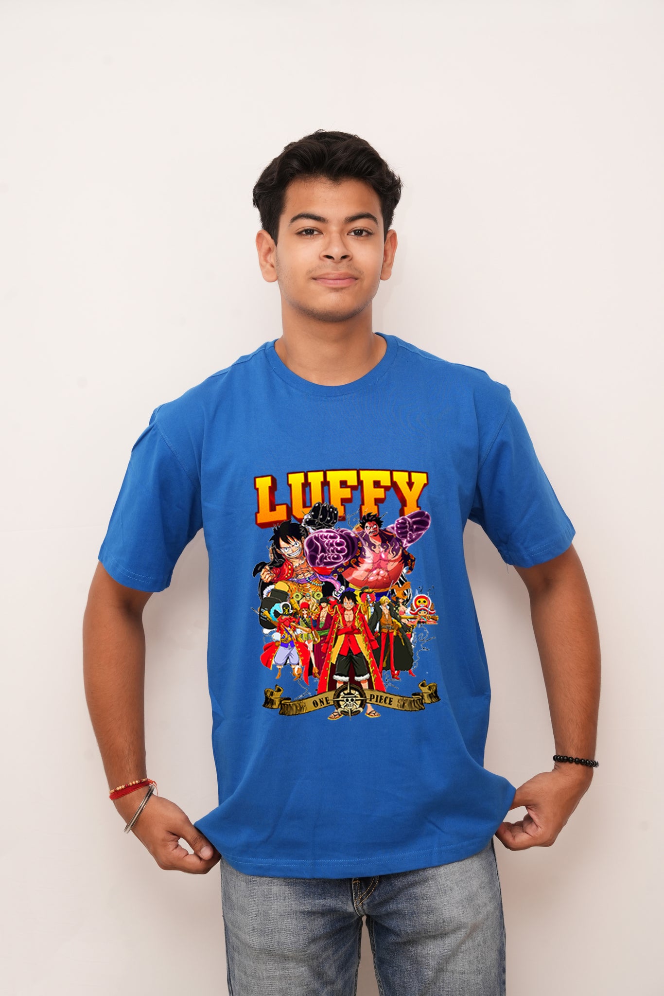 Anime Luffy Printed Tshirt