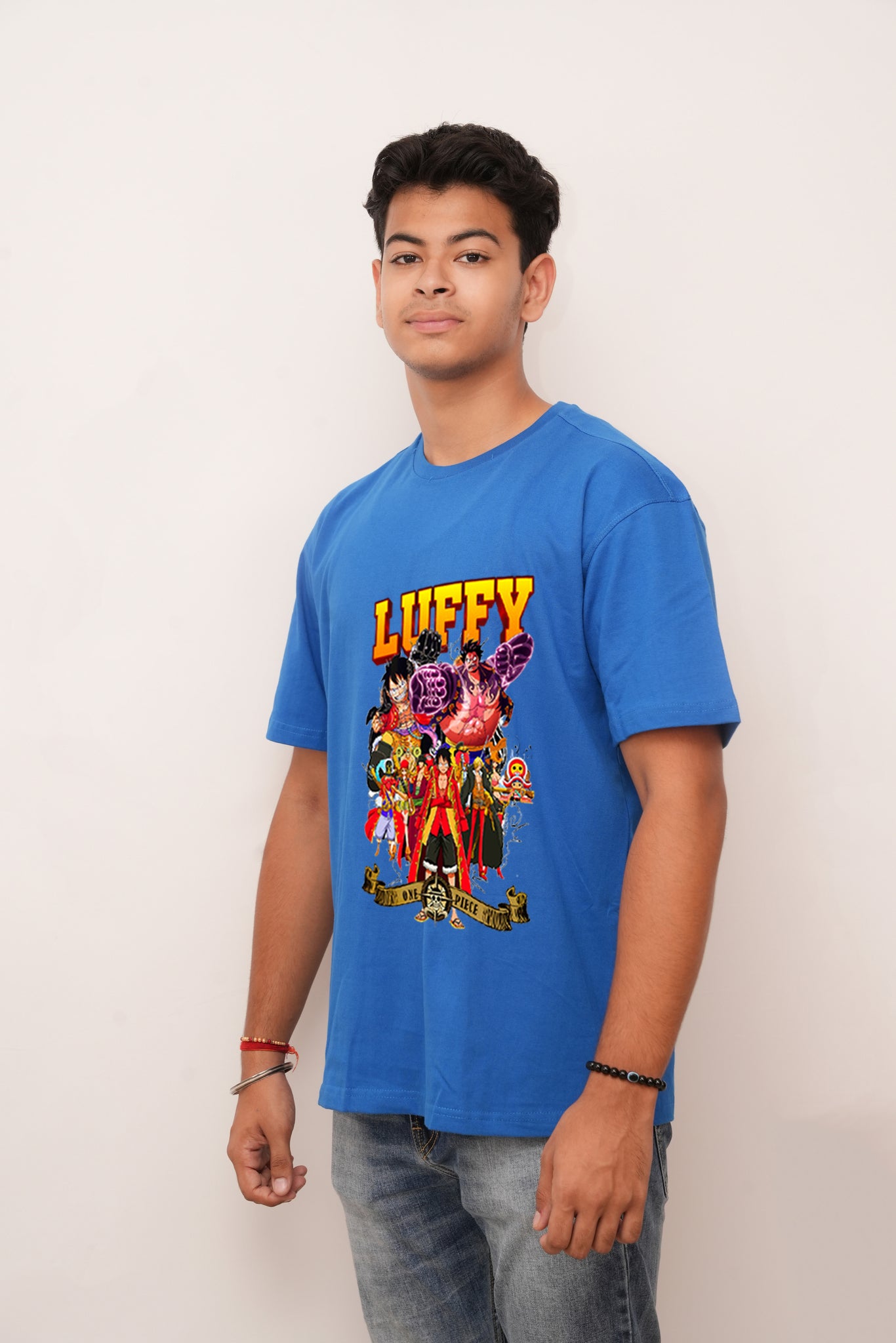 Anime Luffy Printed Tshirt