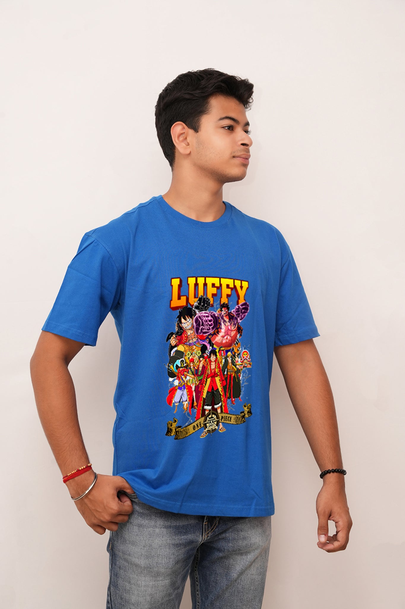 Anime Luffy Printed Tshirt