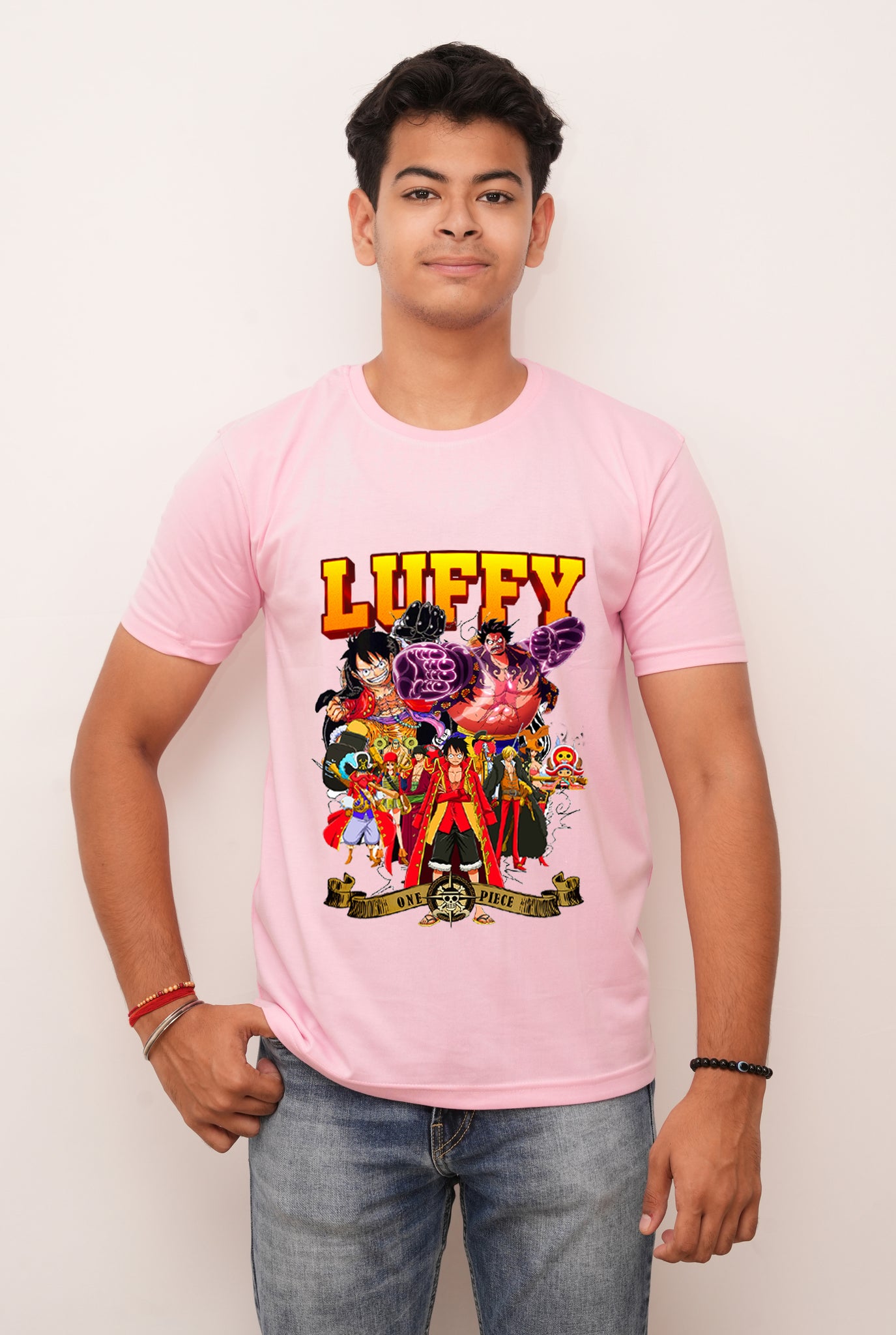 Anime Luffy Printed Tshirt