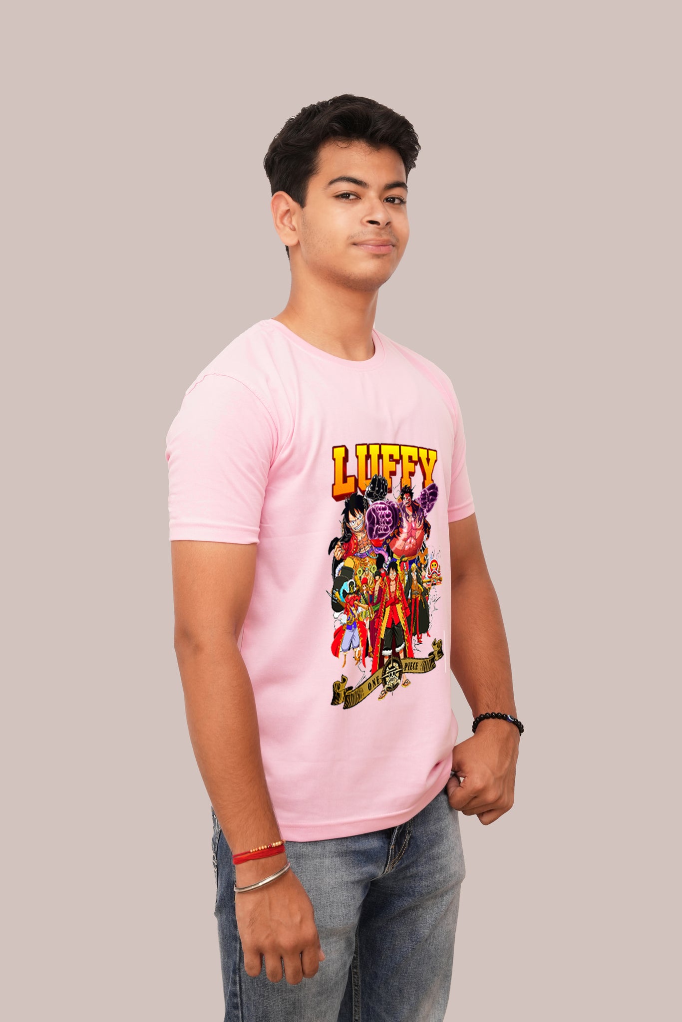 Anime Luffy Printed Tshirt